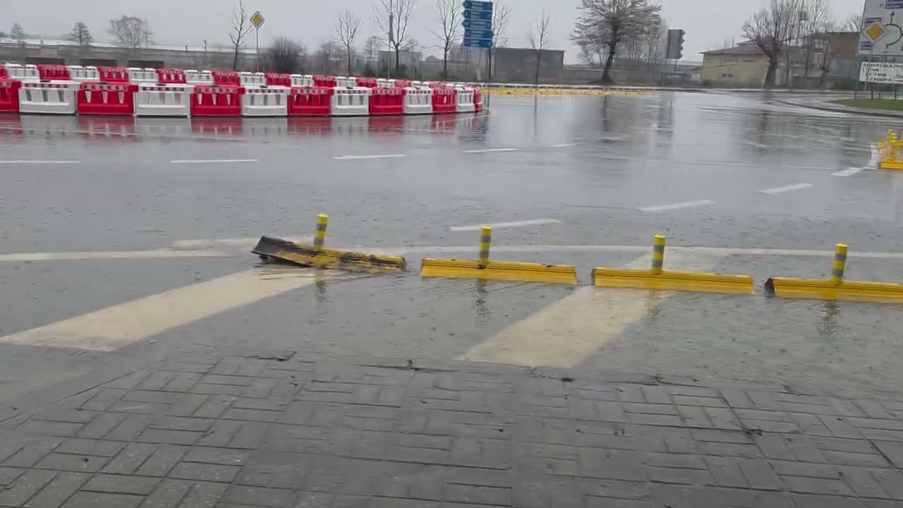 🌧️ Ето как изглежда нова инфраструктура при един по-сериозен дъжд.