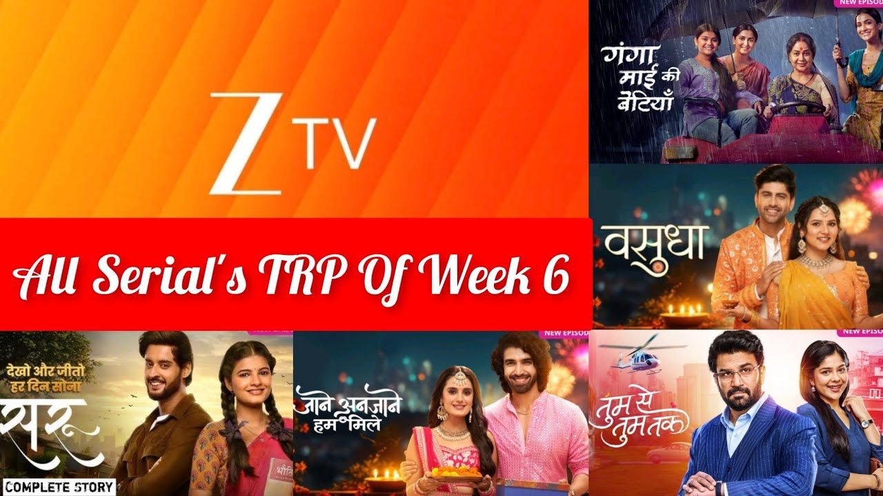 Zee Tv's All Serial's BARC TRP Report Of The Week 6 2026