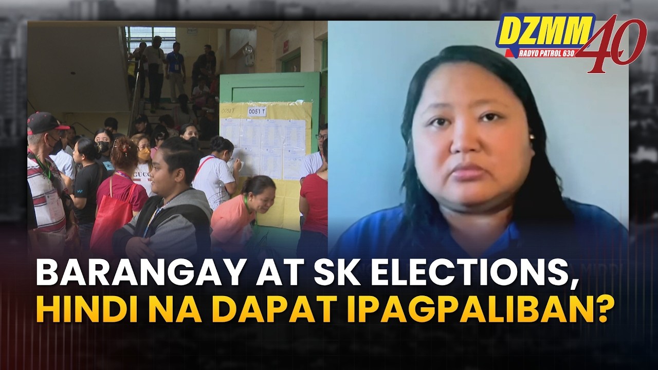 LENTE questions another possible postponement of barangay, SK elections | (19 September 2026)