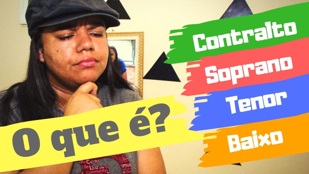 TIPO DE VOZES - O QUE É CONTRALTO? SOPRANO? TENOR? BAIXO?