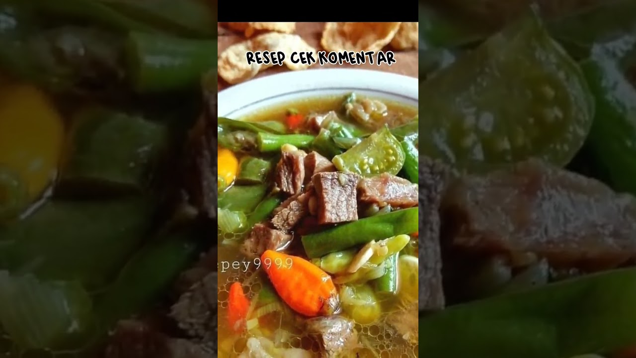 CARA MUDAH MEMBUAT ASEM-ASEM DAGING SAPI #shorts #resepmasakan #dagingsapi #menubukapuasa #menusahur