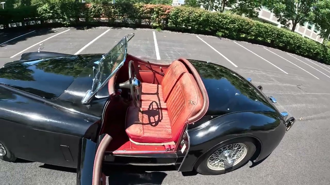 1954 Jaguar XK120SE OTS Test Drive and Walk Around
