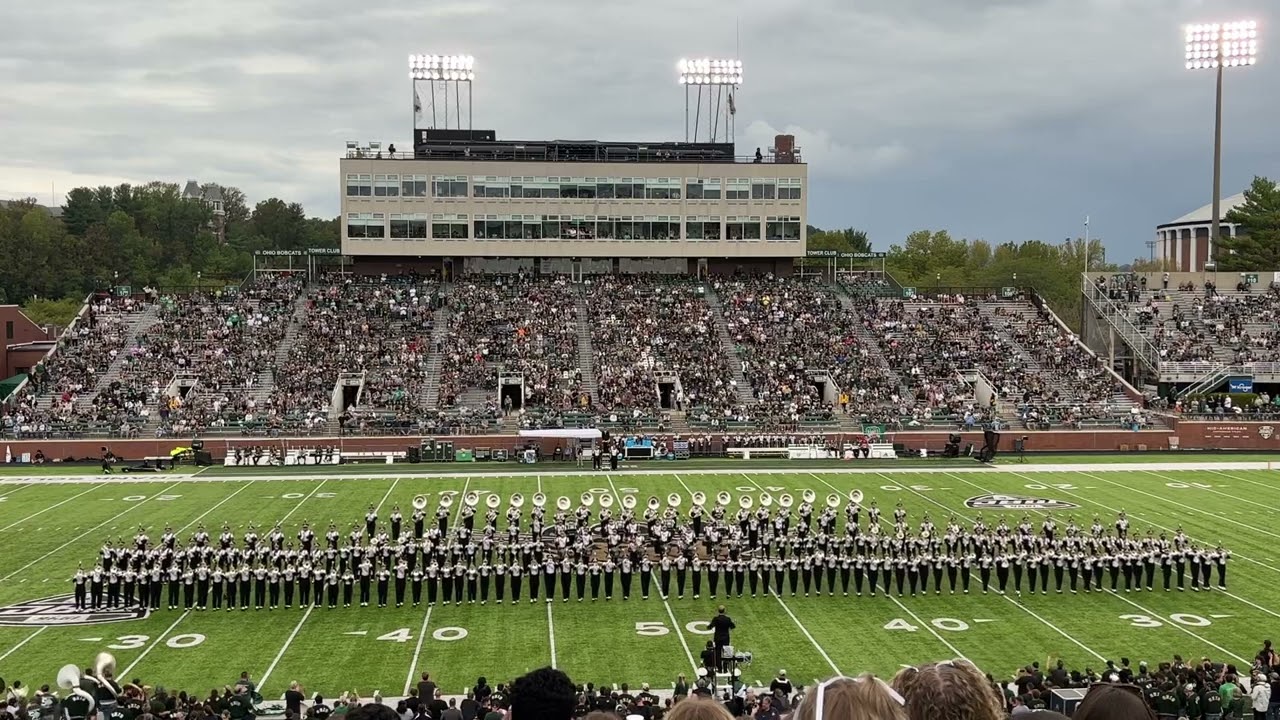 Marching 110 Ohio University Homecoming halftime 9/28/24
