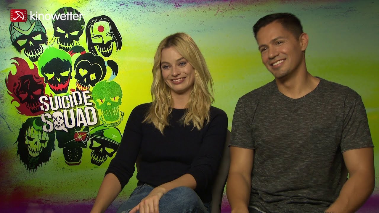 Interview Margot Robbie & Jay Hernandez SUICIDE SQUAD