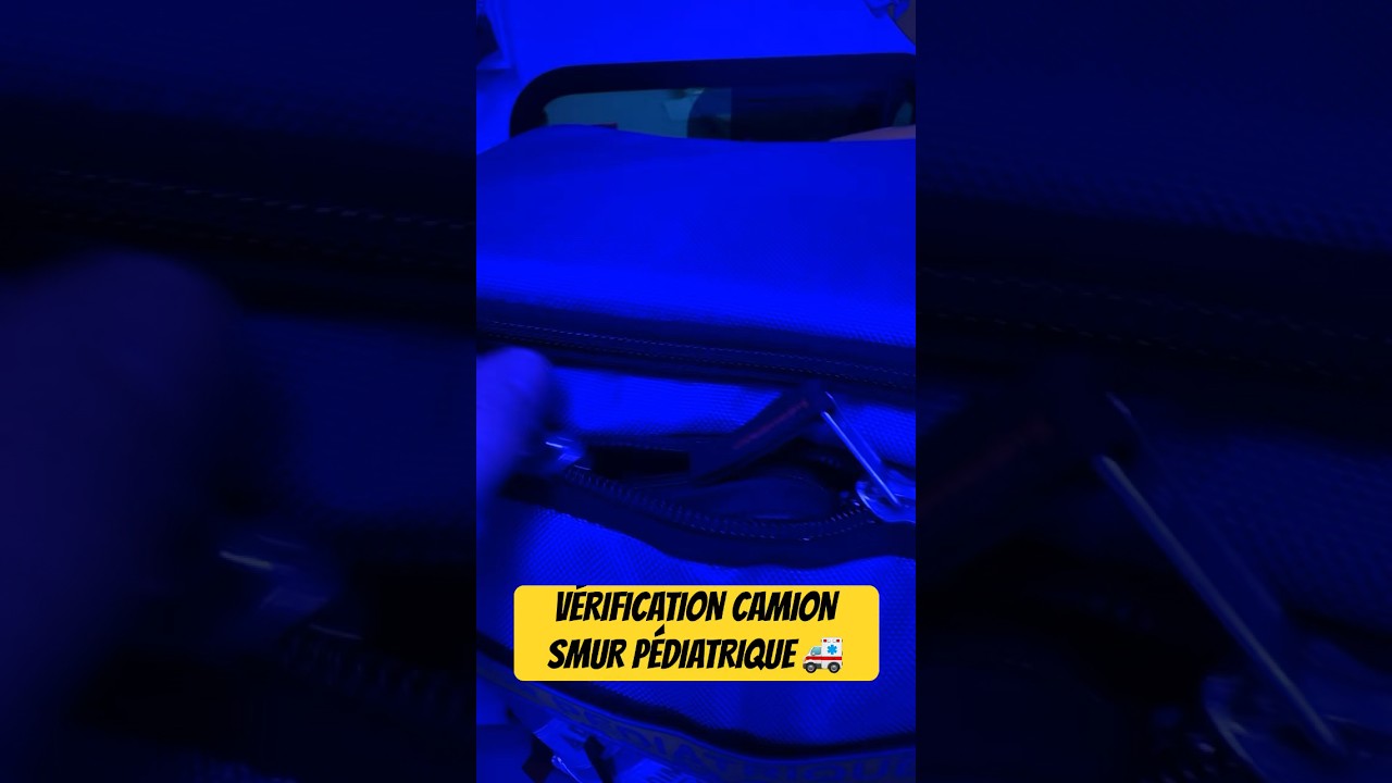 POV : vérification de l’ambulance 🚑