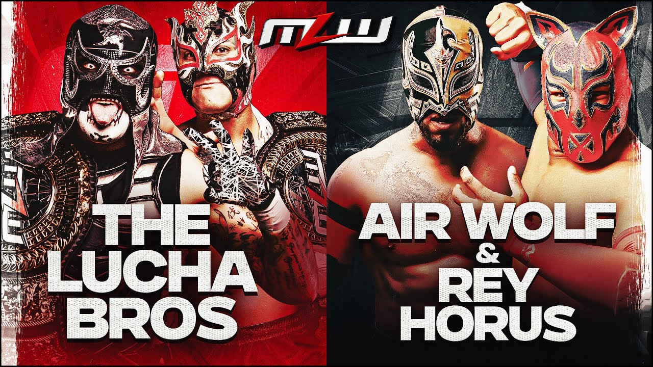 PENTA and RAY FENIX vs AIR WOLF & REY HORUS | MLW