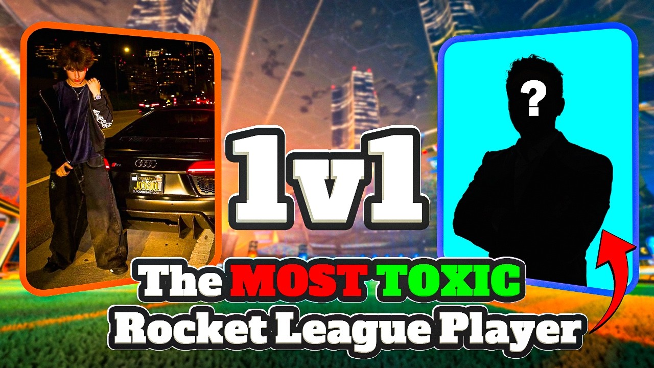 Я сразился один на один с САМЫМ ТОКСИЧНЫМ игроком в Rocket League...