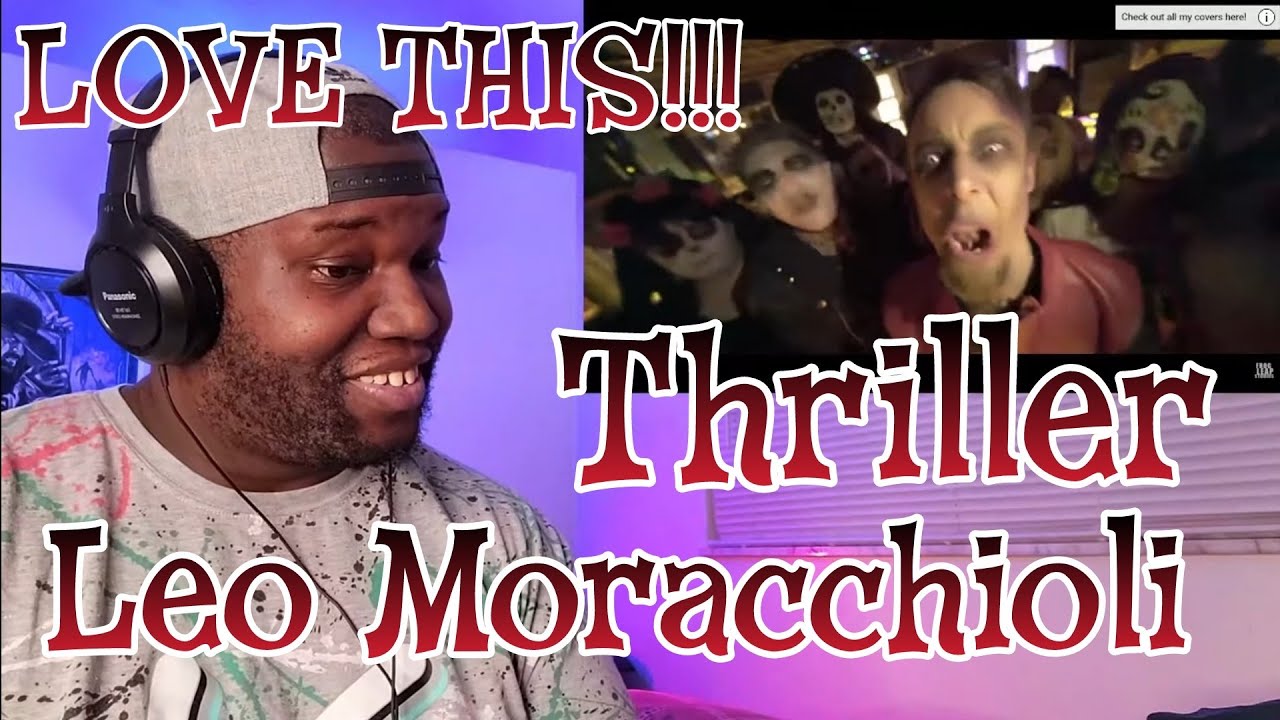 Leo Moracchioli | Thriller ( Michael  Jackson Metal Cover ) Feat. C.J Pierce | Reaction