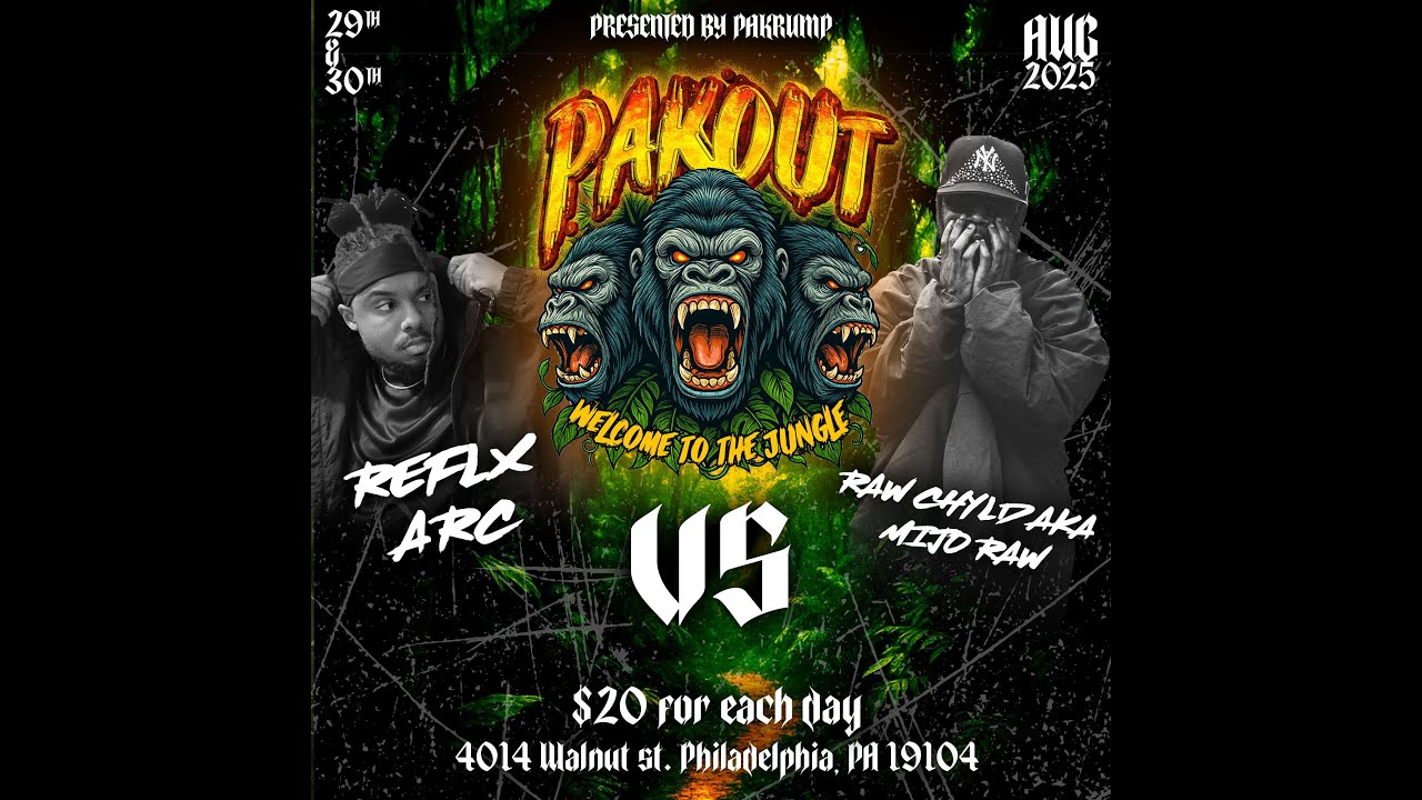 REFLX ARC vs RAW Chyld aka MIJO RAW | The PAKOUT 3: Welcome To The Jungle!