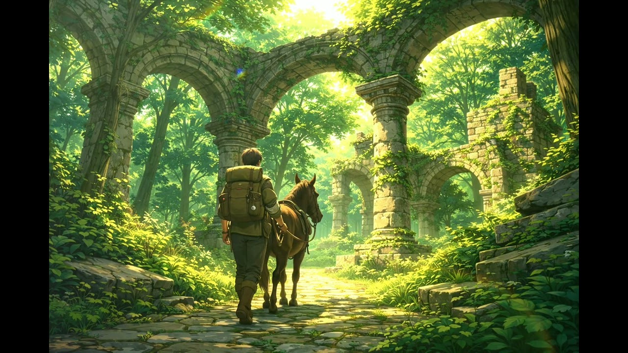 Journey Beneath the Ancient Arches | Peaceful Medieval Fantasy Music