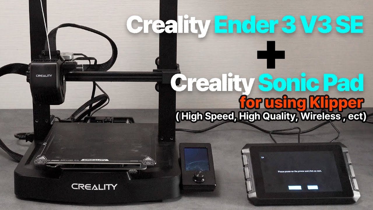 Ender-3 V3 SE 업그레이드 with Sonic Pad 사용기 #ender3v3se #creality #sonicpad  #klipper