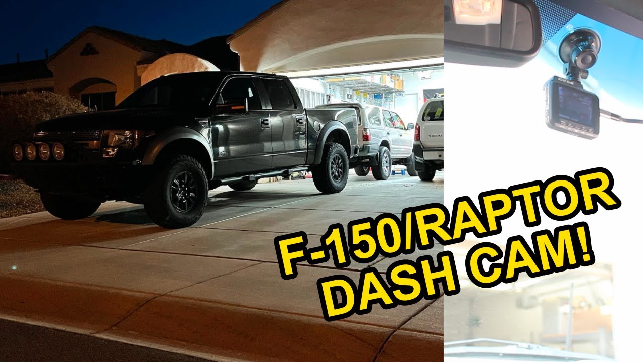 Установка Ford F-150 и видеорегистратора Raptor 2010–2014 гг.