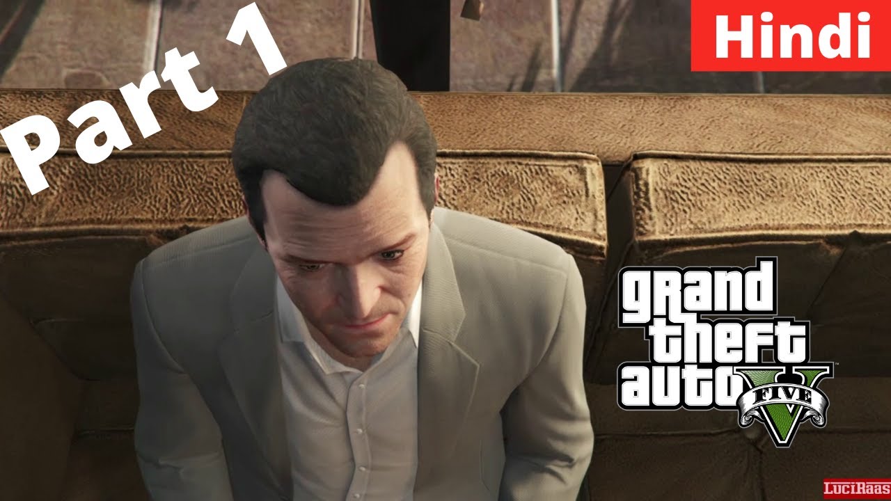 GTA 5 Hindi Gameplay Walkthrough - Part 1 - Grand Theft Auto PS4 Bank Robbers