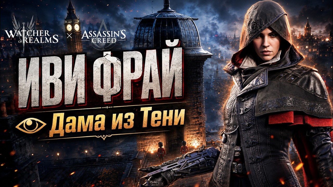 EVIE FRYE - LADY FROM THE SHADOWS! THE MOST MOBILE MARKSMAN? | Watcher of Realms