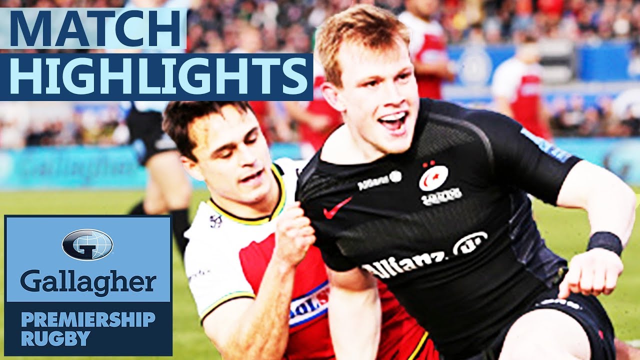 Saracens 36-17 Northampton | Sarries Hit 6 With Maitland Brace | Gallagher Premiership - Highlights