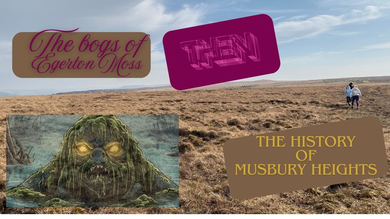 The Egerton Moss Bogs, Hog Low Pike and on to Musbury Heights Chimney