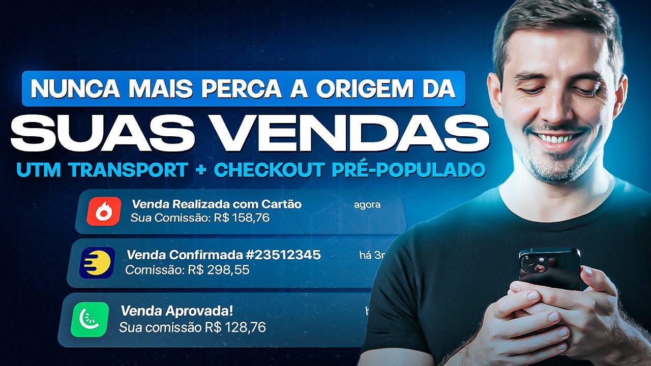 Nunca mais perca a origem da suas vendas: UTM Transport + Checkout Pré-populado