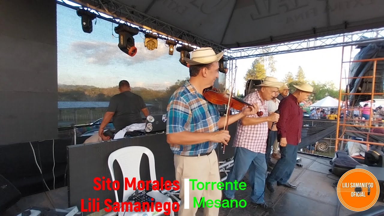 Sito Morales y Lili Samaniego. Mesano. Patronales de Remedios, Chiriqu&iacute;. 2023