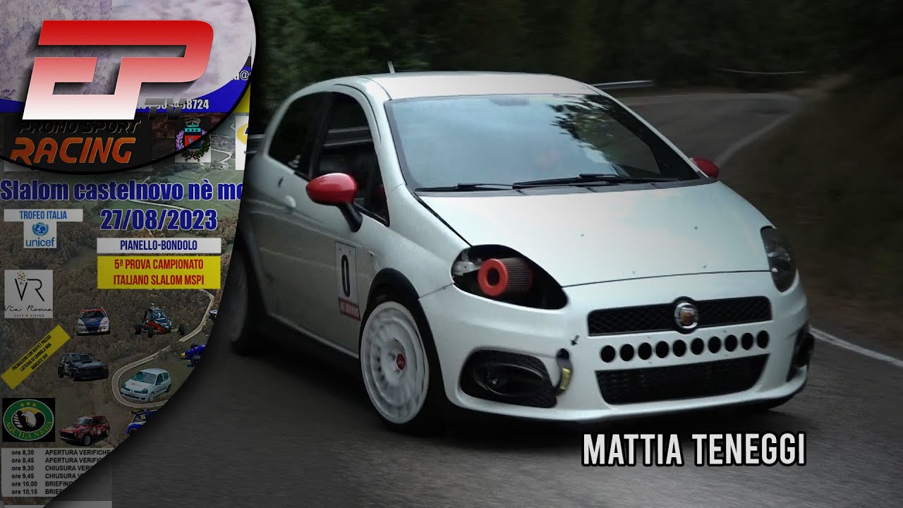 Mattia Teneggi | Fiat Punto Abarth | 2° Slalom Castelnovo Ne Monti 2023 1