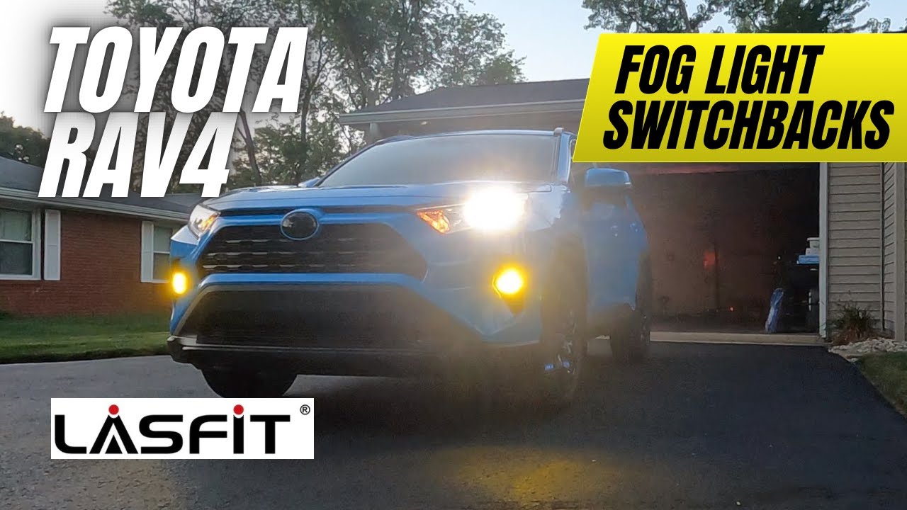 Toyota RAV4 fog light switchbacks (White/Amber) - Lasfit 