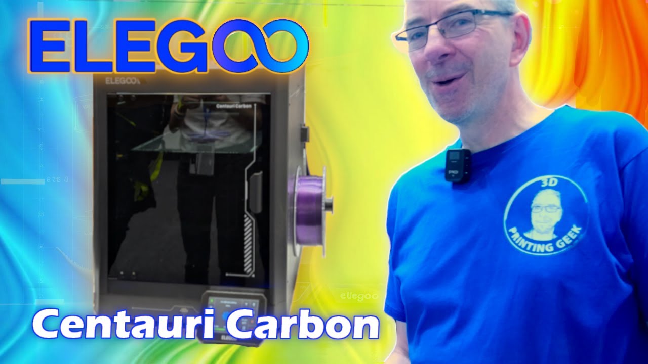 3D-принтер Elegoo Centauri Carbon CoreXY, который вы должны увидеть! // FormNext 2024!