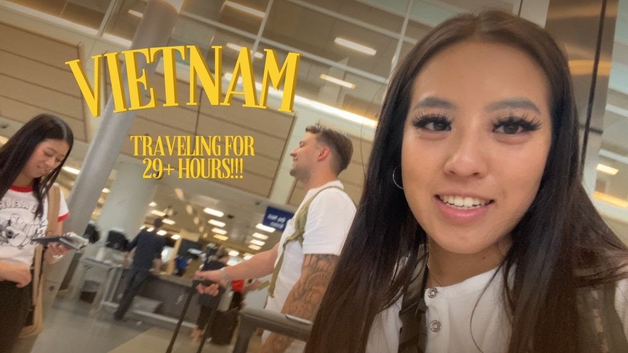 vietnam travel vlog 2024 | part 1 - surviving 29+ hours with an allergic reaction ✈️🚌
