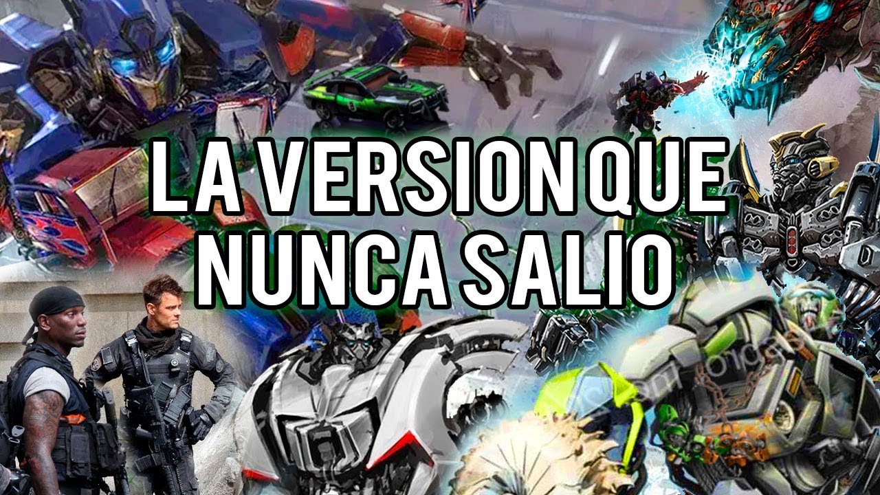 La versión de Transformers 4 que nunca SALIO