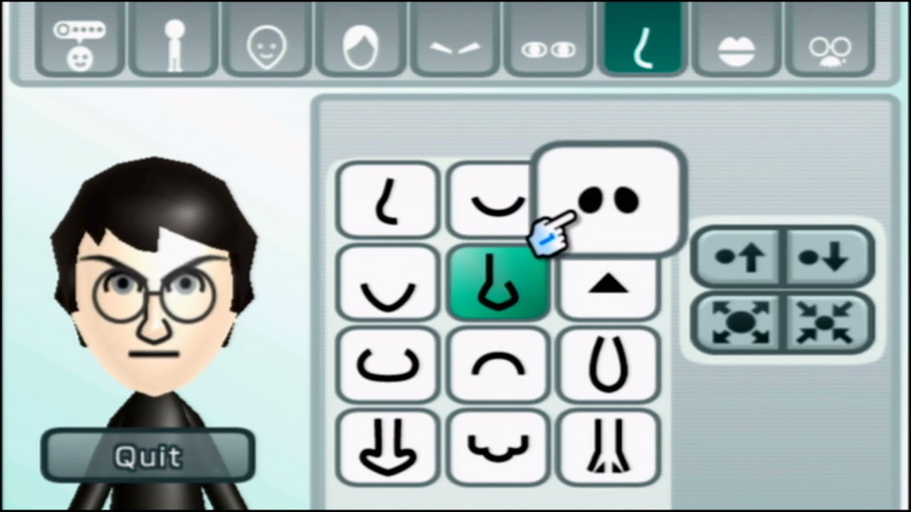 Mii tutorial: Harry Potter [my version]