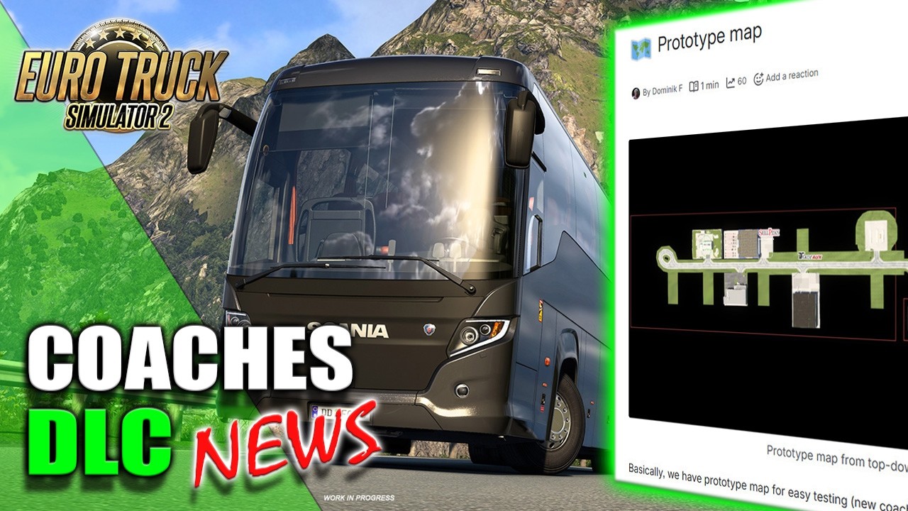ETS2 Coaches DLC – Neue Infos | Entwickler‑Einblick & Analyse