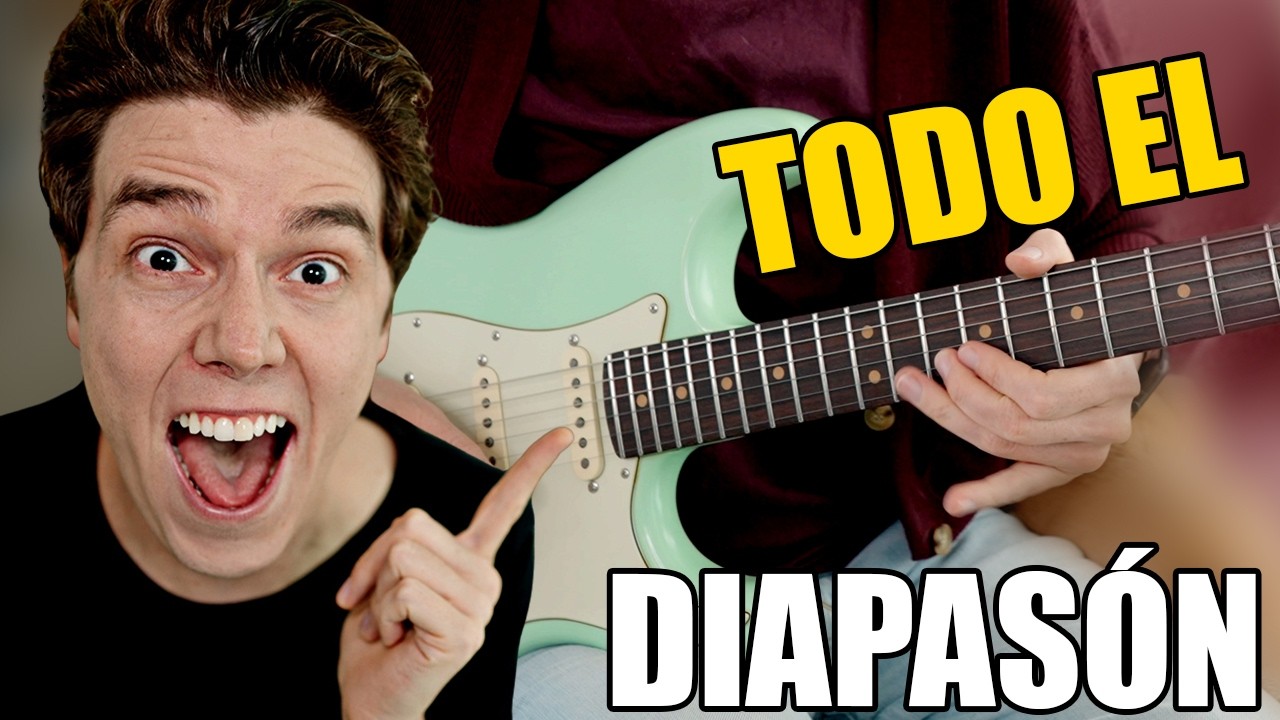 NADIE Te Enseñó La Guitarra Así: Domina TODO El Diapasón