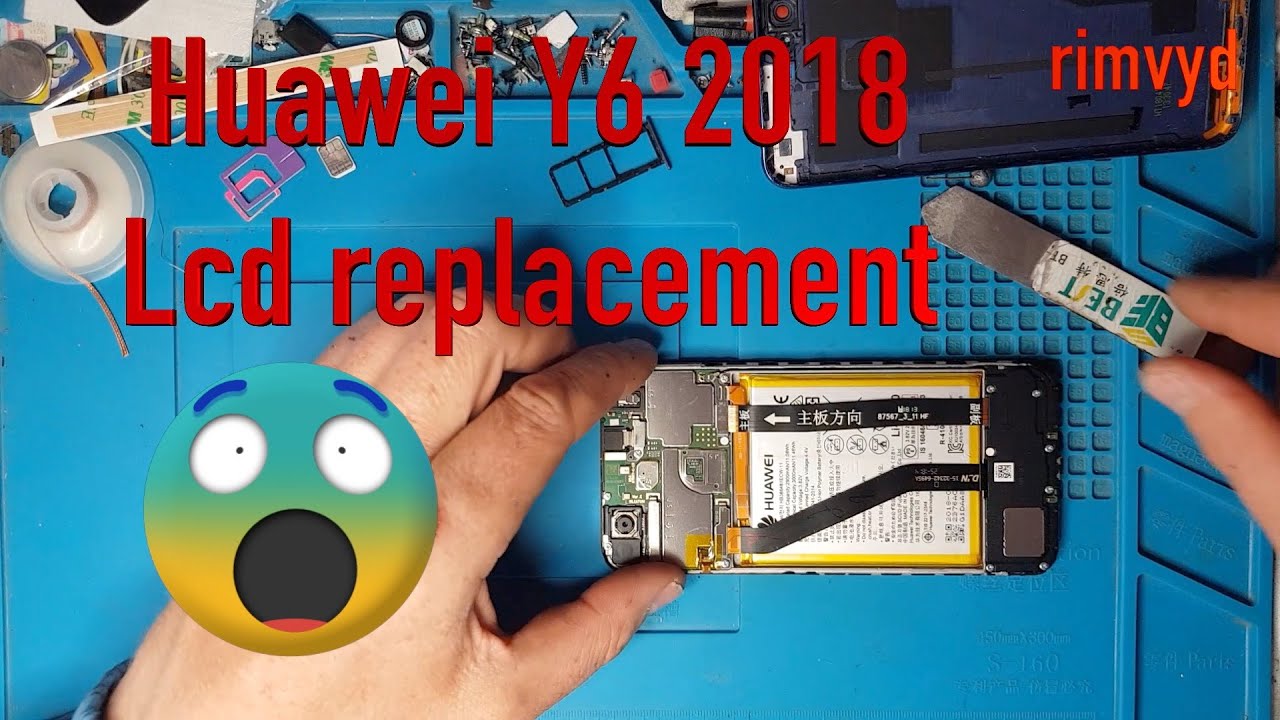 Huawei Y6 2018 LCD replacement