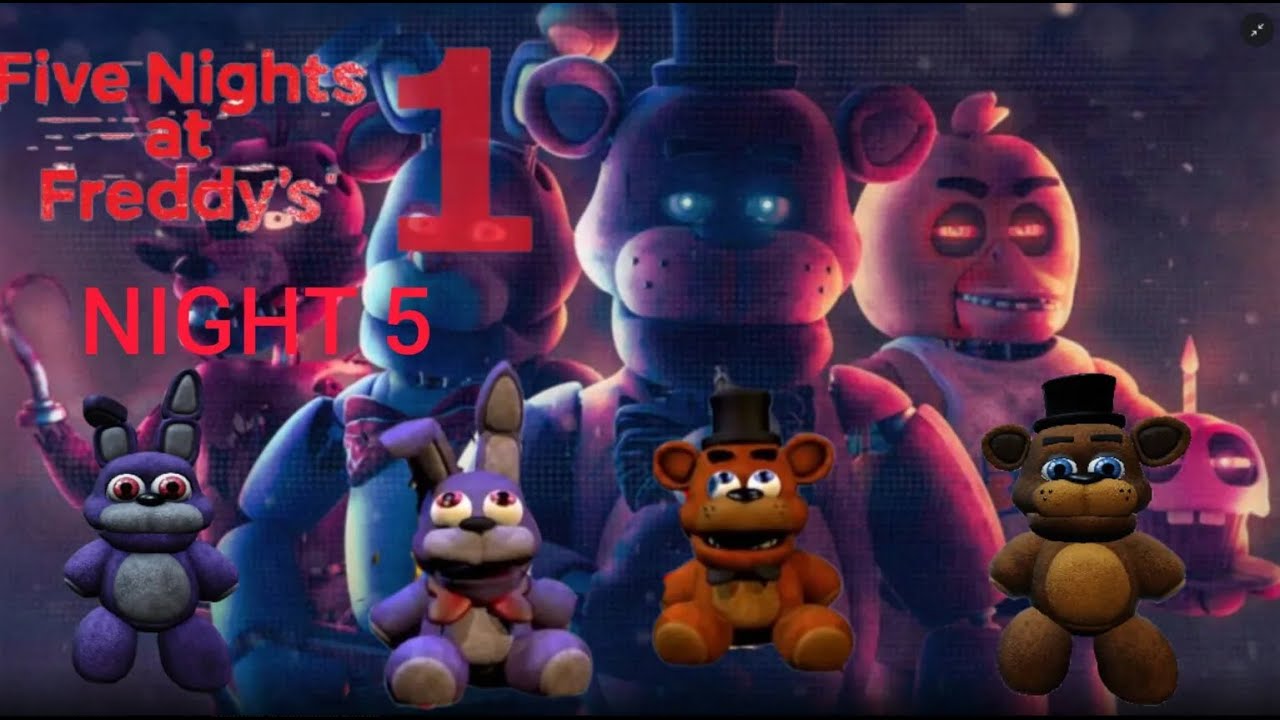 прохожу ночь 5 и ето очень сложно/fnaf coop