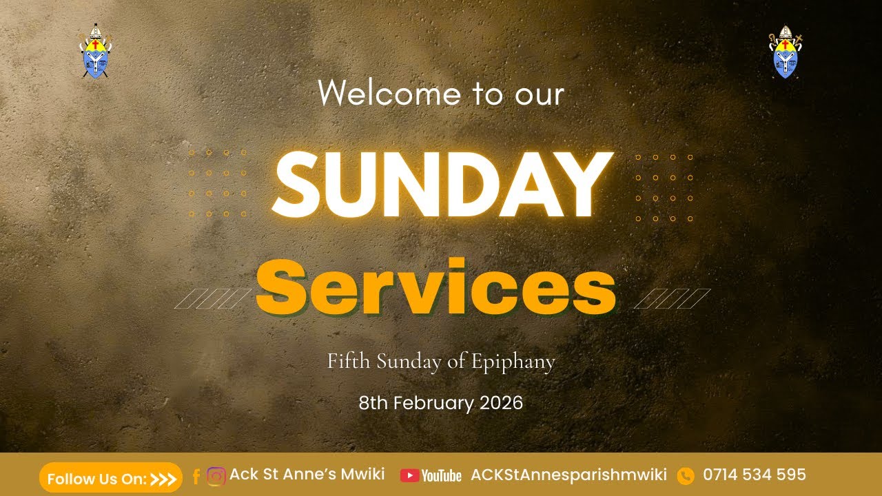 8TH FEBRUARY 2026 || FIFTH SUNDAY OF EPIPHANY || ENGLISH SERVICE