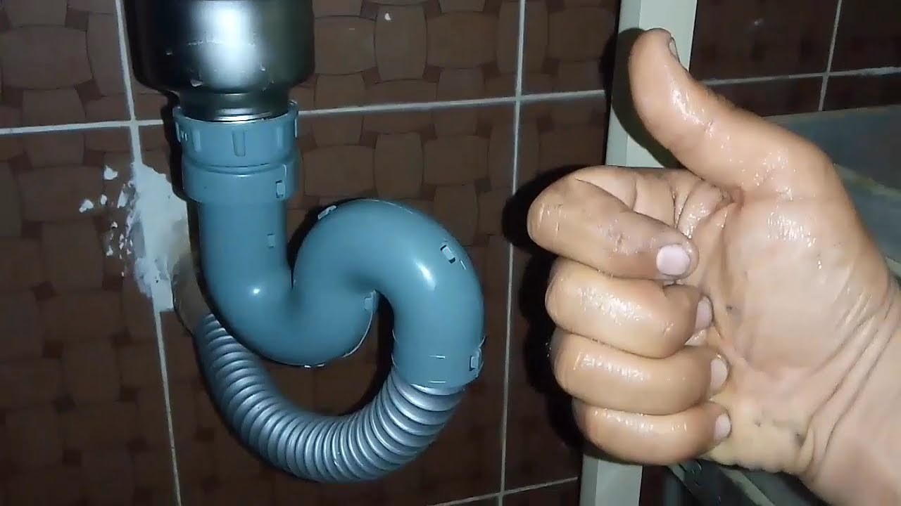 اصلاح صرف حوض المطبخ ( تسريب المياه ) في أقل من 5 دقائق فقط