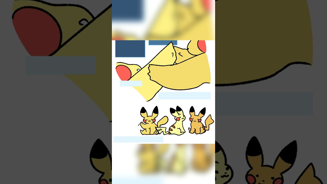 Alternate Types of Pikachu #pokemon