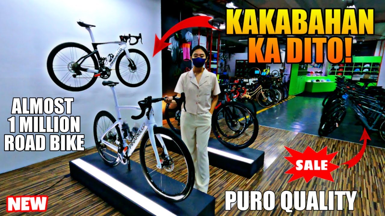 KAKABAHAN KA DITO SA SUPER ROAD BIKE AT MGA PURO QUALITY NA NAKA SALE MOUNTAIN BIKE AT ROAD BIKE