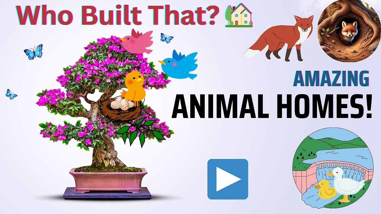 Amazing Animal Homes: Nature's Incredible Architects I Animal Homes Around the World