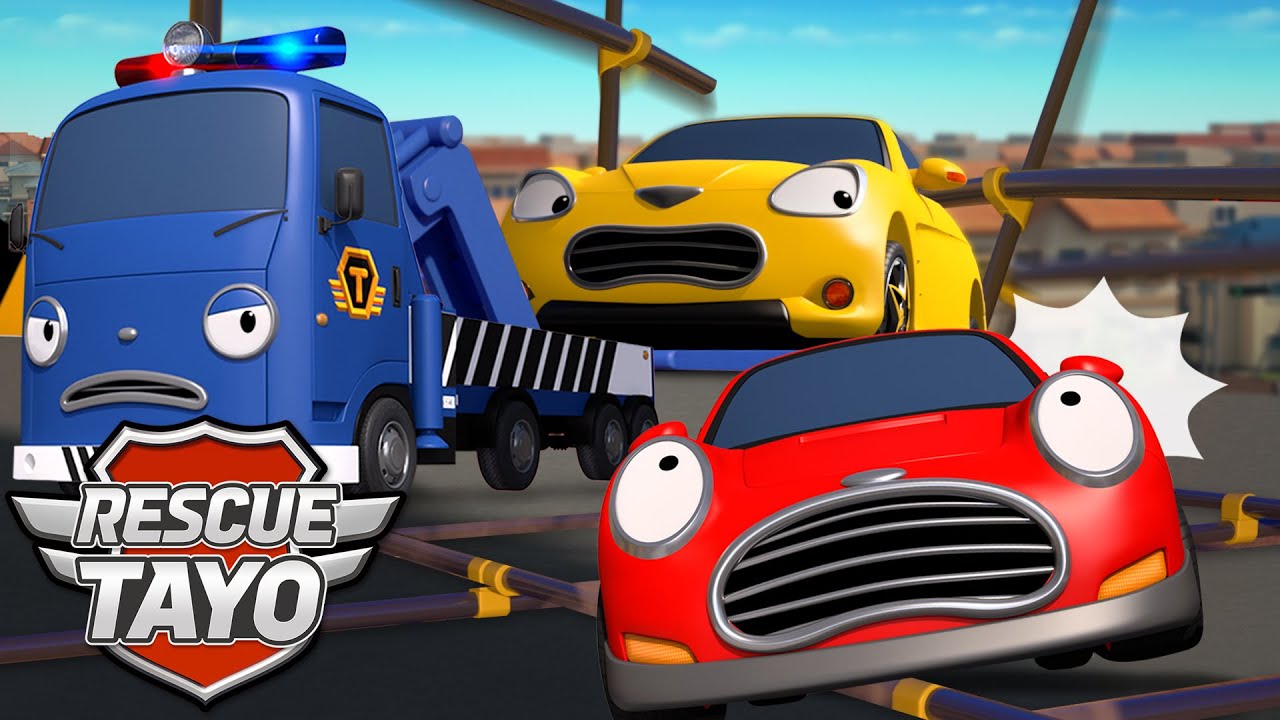 ¡Hubo un accidente en la construcción! | Cuento para Niños | Equipo de Rescate Tayo | Tayo Español