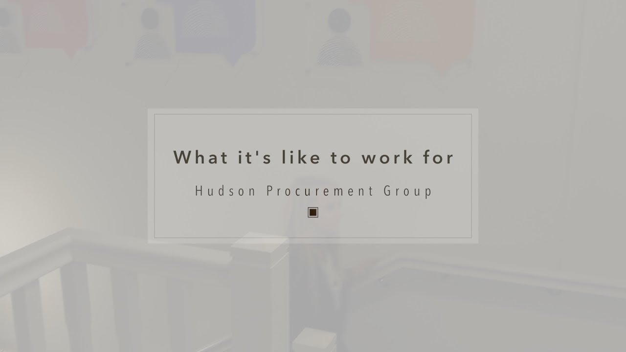 Hudson Procurement Group | Work For Us