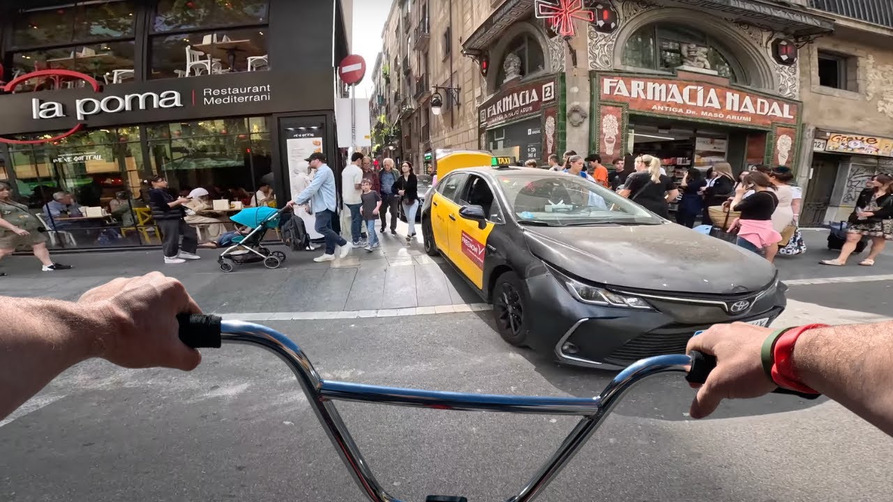 In Bmx a BARCELLONA //Street solo Session
