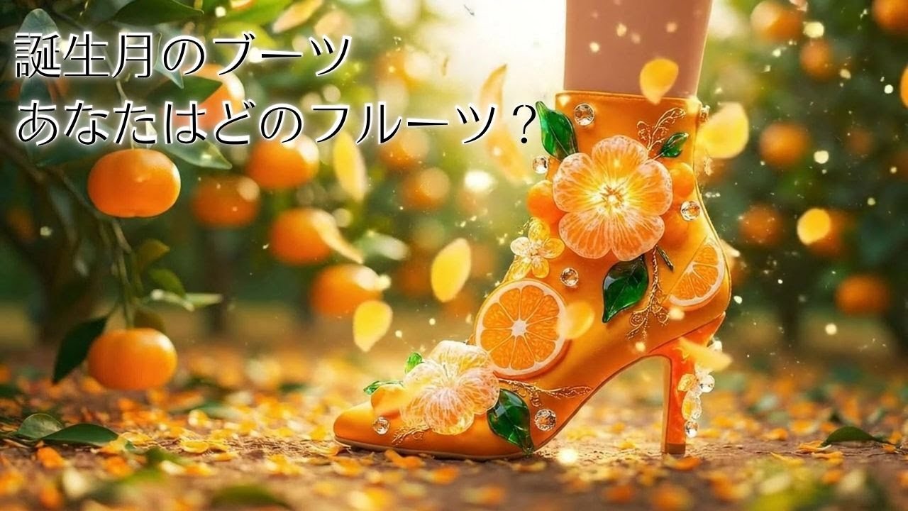 【ASMR】誕生月のフルーツブーツ🍋フルver. #asmr #ai #satisfyling #satisfyingvideo #relaxing #relax