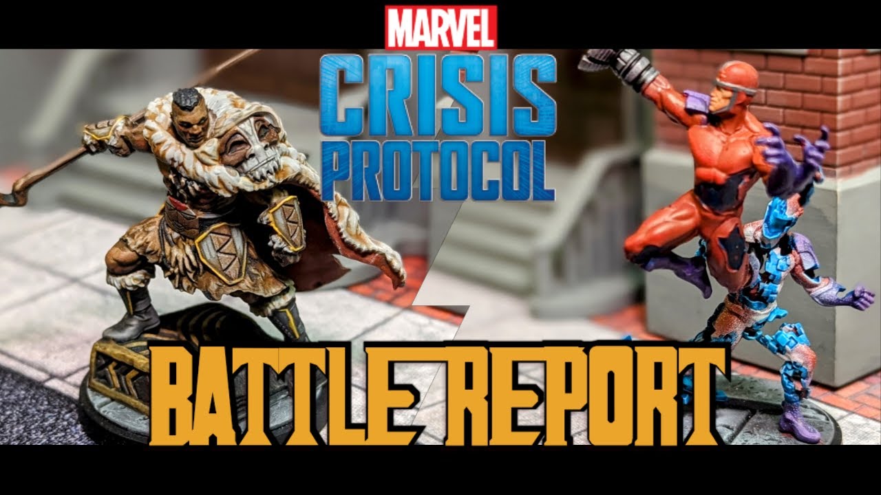 Marvel Crisis Protocol Battle Report Episode 87 - Wakanda vs  Criminal Syndicate