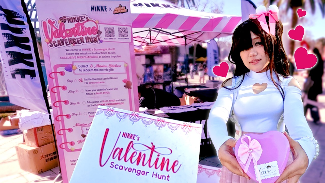 Romantic Valentine Scavenger Hunt! | Nikke at Anime Impulse