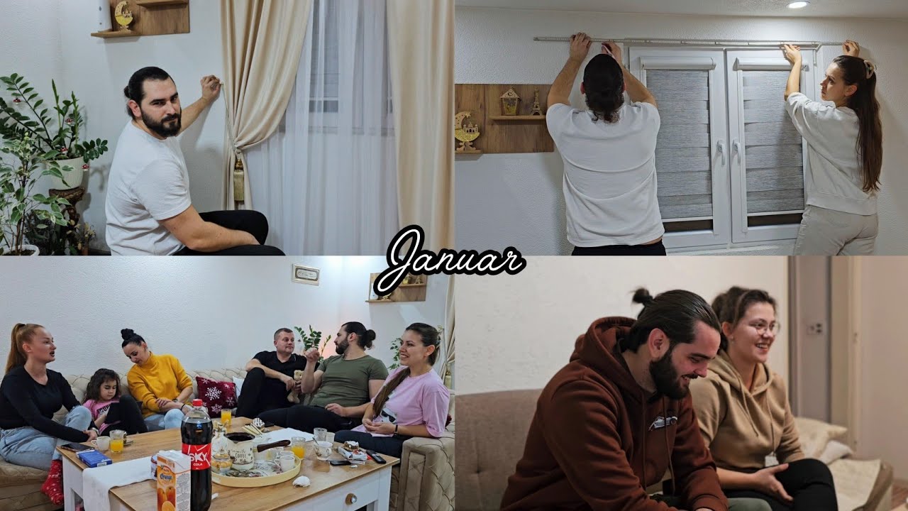 Promjene u Kući | Druženje sa Porodicom | Snježni Januar #sahm #slowliving 
