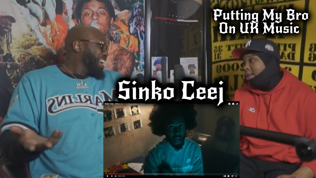 PUTTING BRO ON UK MUSIC 🎵 Sinko Ceej - When The Fun Stops (YALL SLEEPING ON SINKO) @GrizzlyReactions