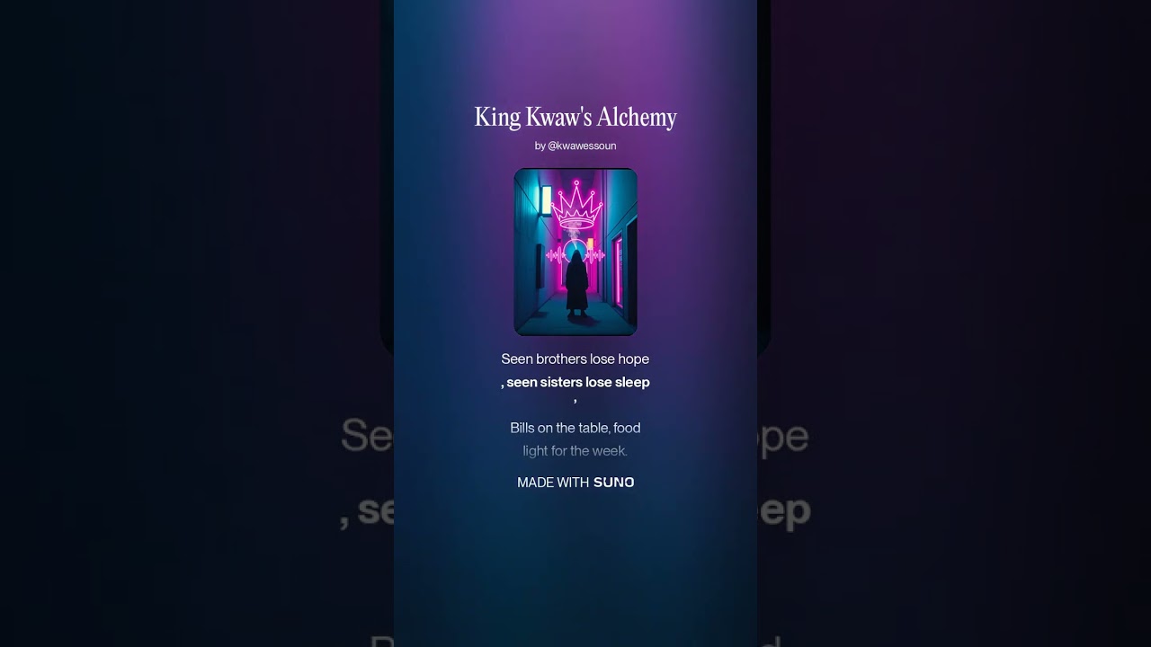 King Kwaw's Alchemy