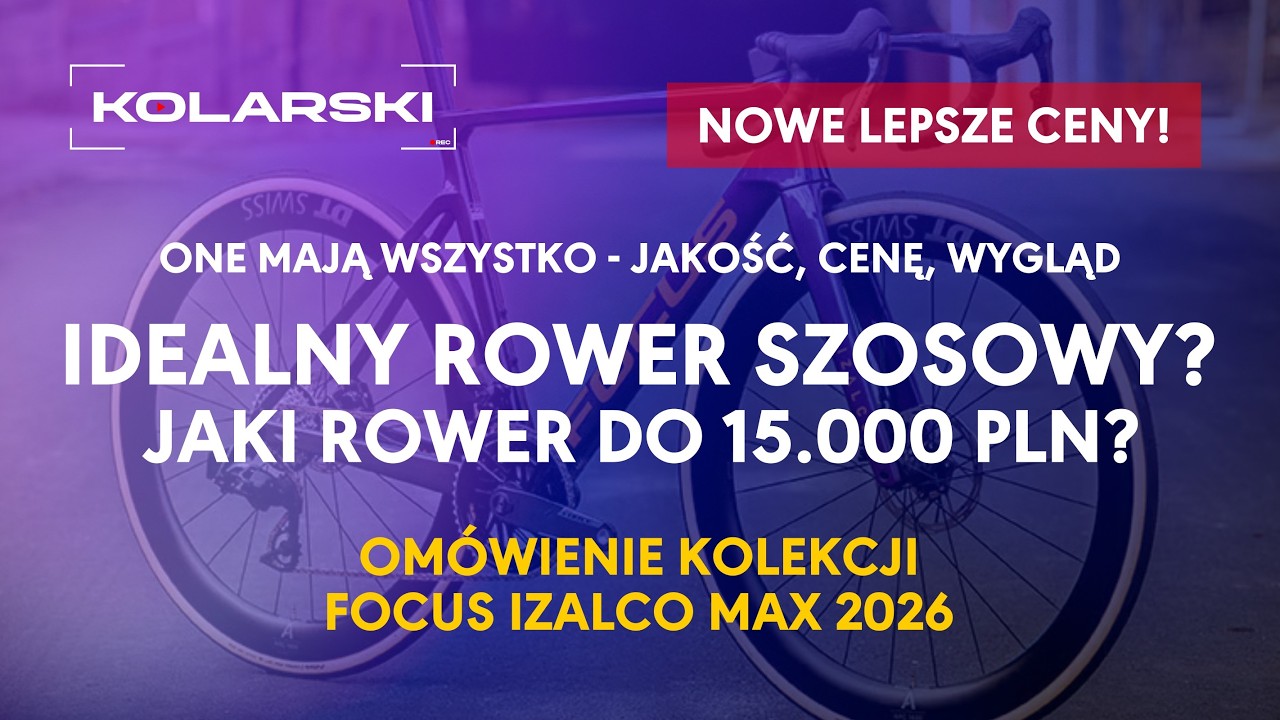 Ten rower ma wszystko - cenę, jakość i wygląd. Jaki rower szosowy za 15000zł? Zobacz nowe Izalco Max