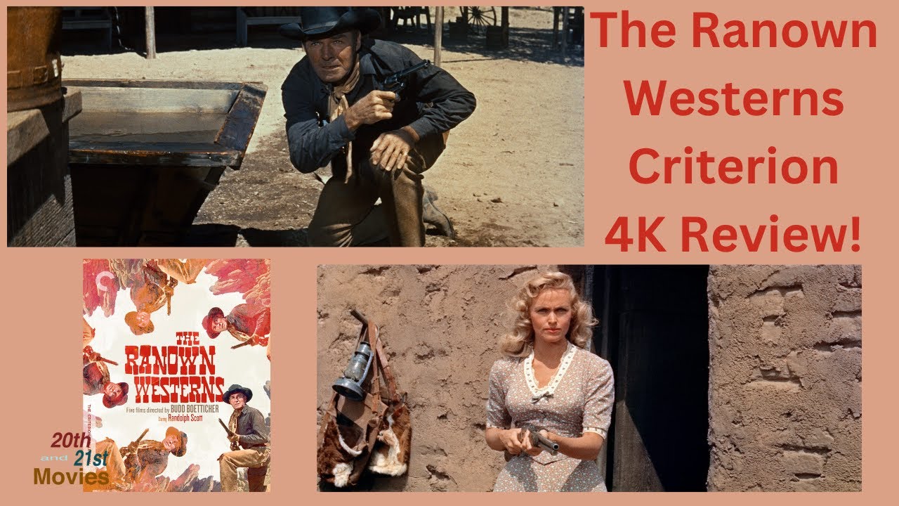 The Ranown Westerns Criterion Collection 4K Set Review!