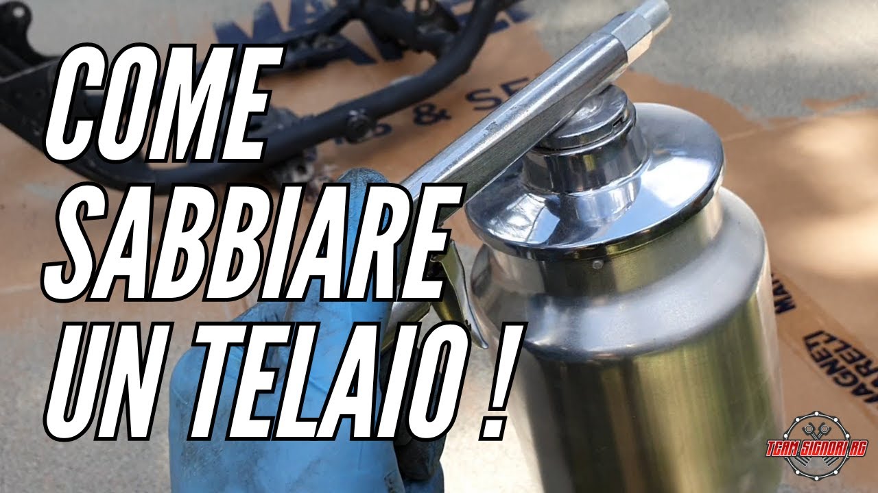 SABBIATRICE FAI DA TE PORTATILE ED ECONOMICA PER SABBIARE TELAI E NON SOLO !!!