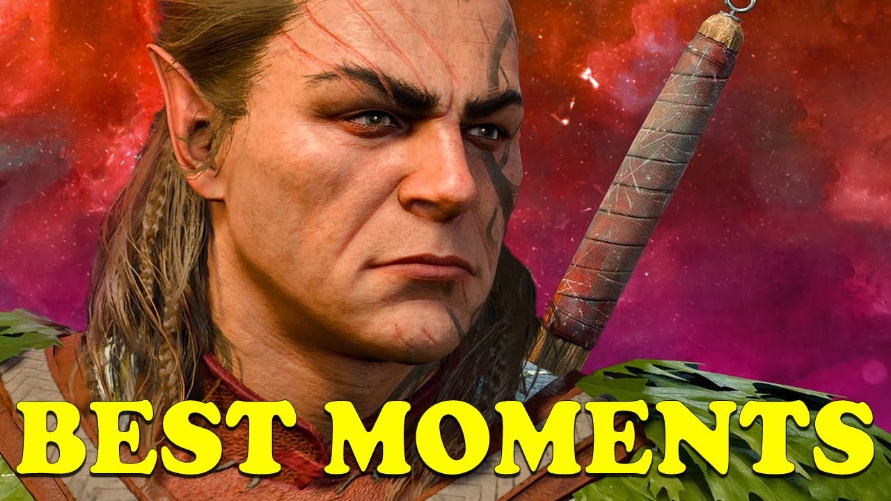 Halsin funny and dramatic moments compilation